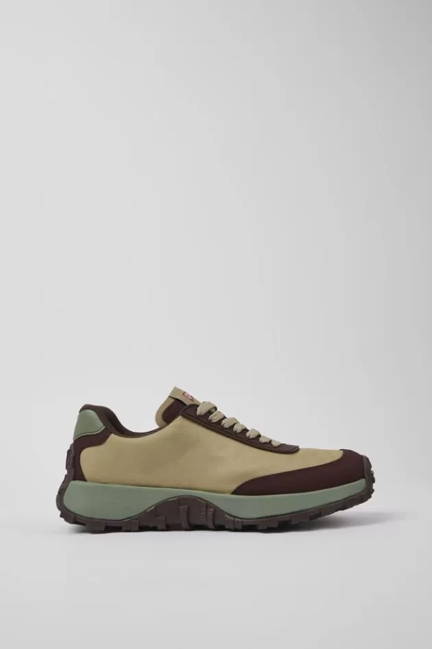 Flash Sale Camper Beige Damessneakers Van Gerecycled Pet En Nubuck