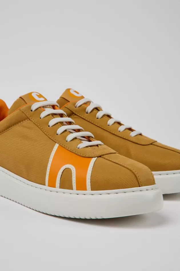 Flash Sale Camper Beige En Oranje Damessneakers