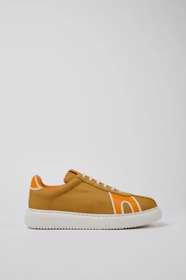 Flash Sale Camper Beige En Oranje Damessneakers