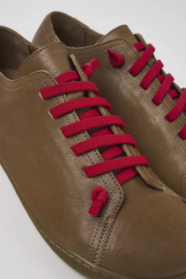 Shop Camper Beige Leren Herenschoenen Voor Heren