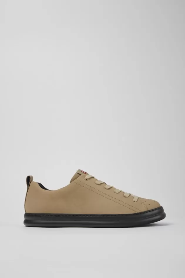 Flash Sale Camper Beige Nubuck Herensneakers