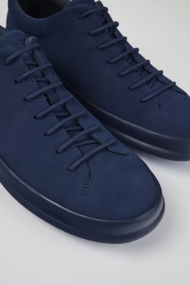 Shop Camper Blauwe Nubuck Basketbalschoen Voor Heren