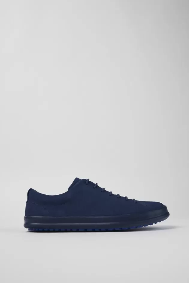 Shop Camper Blauwe Nubuck Basketbalschoen Voor Heren