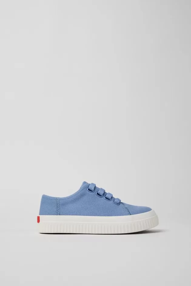 Store Camper Blauwe Sneaker Van Textiel