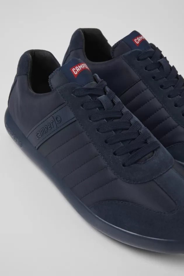 Flash Sale Camper Blauwe Sneakers Van Gerecycled Pet Voor Heren