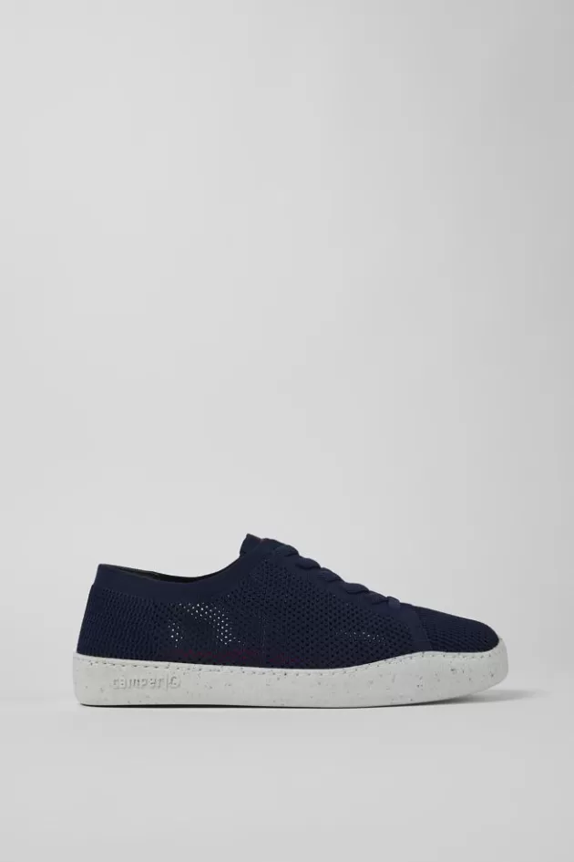 New Camper Blauwe Textiel Sneaker Voor Heren