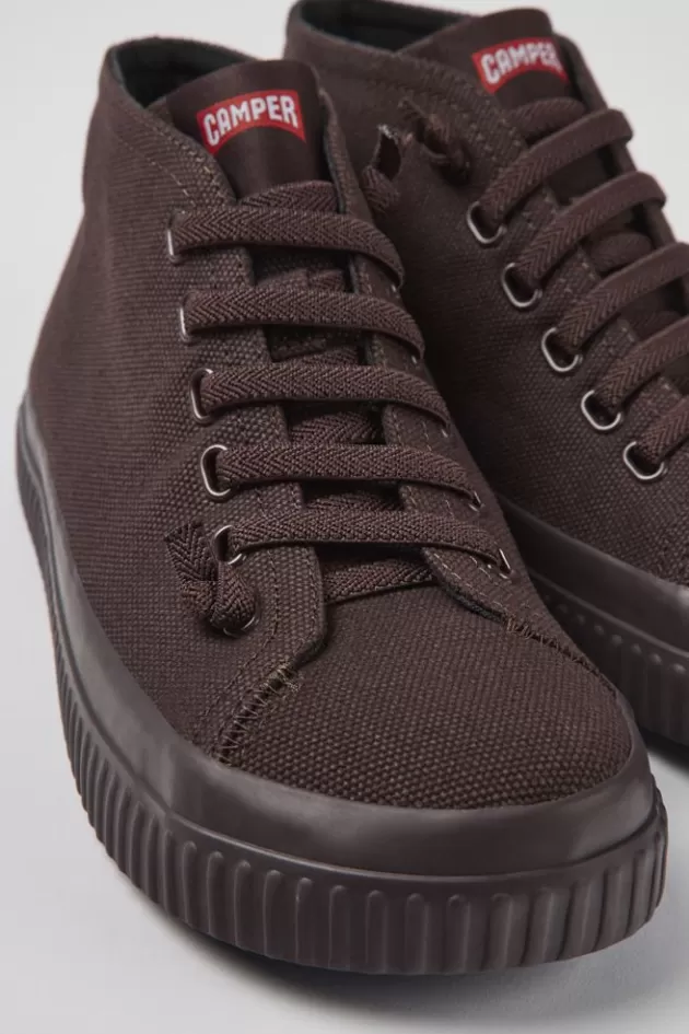 Discount Camper Bordeaux Damessneakers Van Gerecycled Katoen