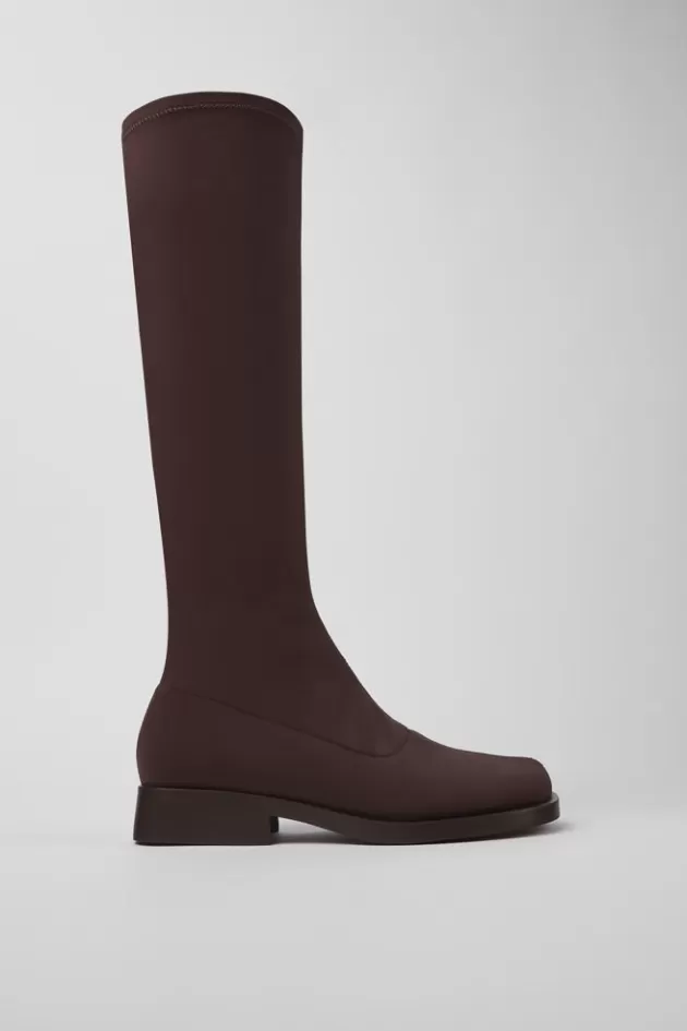 New Camper Bordeaux Laarzen Voor Dames