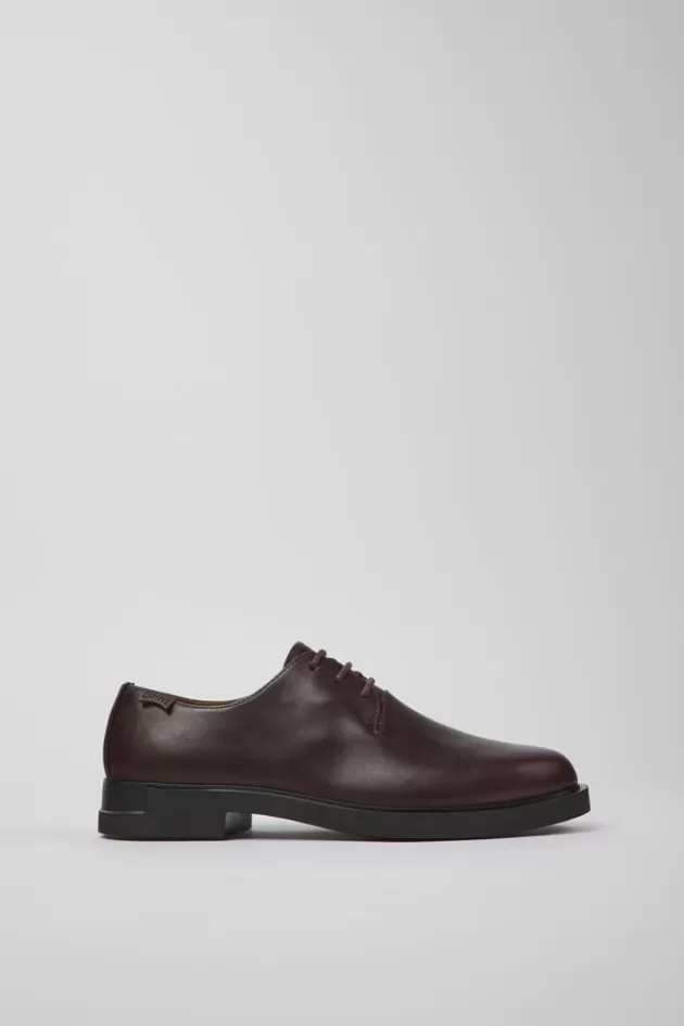 Clearance Camper Bordeaux Leren Damesschoenen