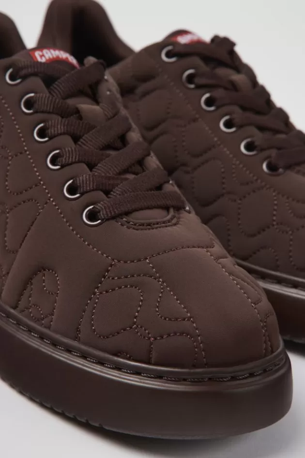 Fashion Camper Bordeaux Stoffen Damessneakers