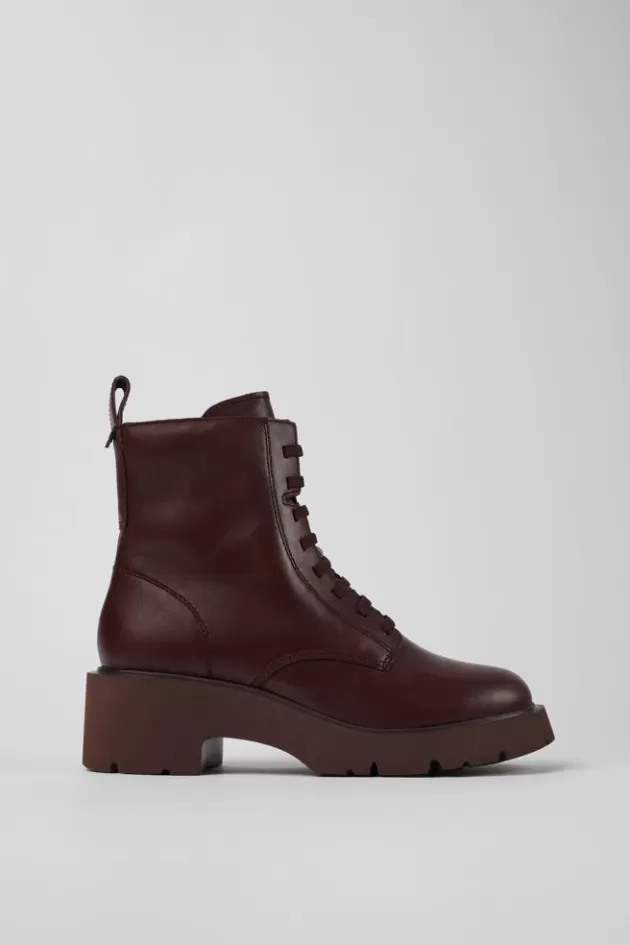 Hot Camper Bordeaux Veterboots Voor Dames