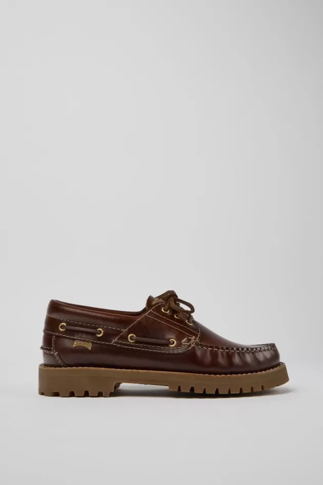 Online Camper Bruine Bootschoen Voor Heren
