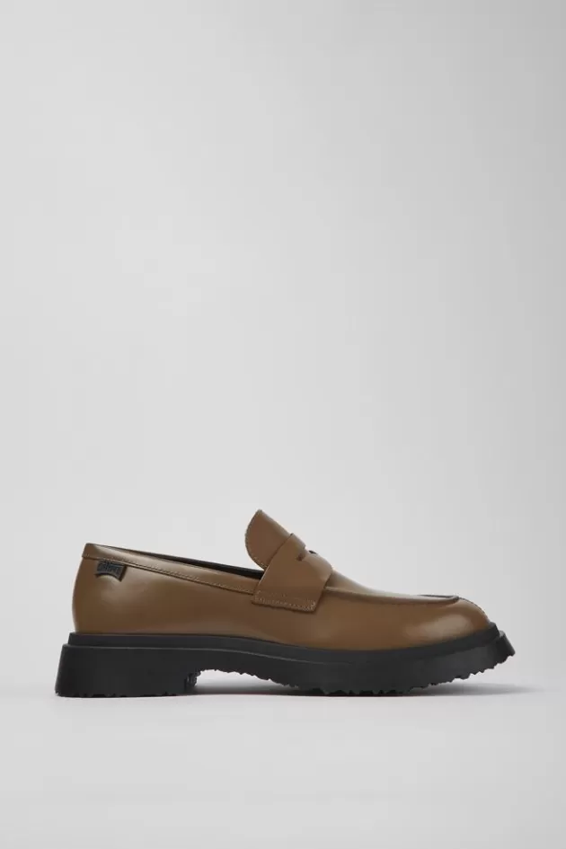 Store Camper Bruine Leren Herenloafers
