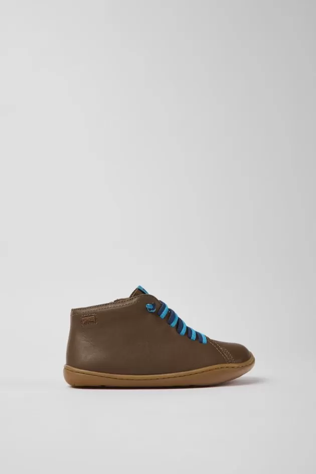 Flash Sale Camper Bruine Leren Kinder-Enkelboots