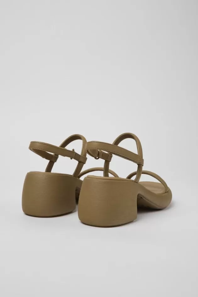 Hot Camper Bruine Leren Sandaal Voor Dames