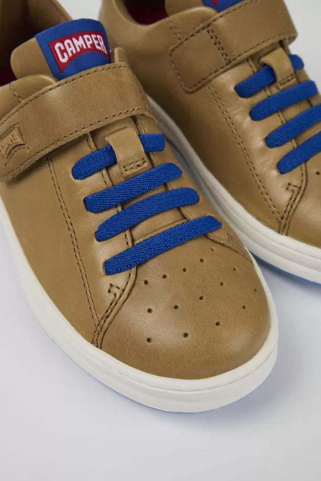Flash Sale Camper Bruine Leren Sneaker