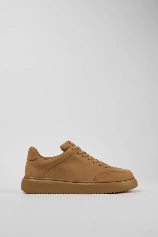 Cheap Camper Bruine Nubuck Damessneaker