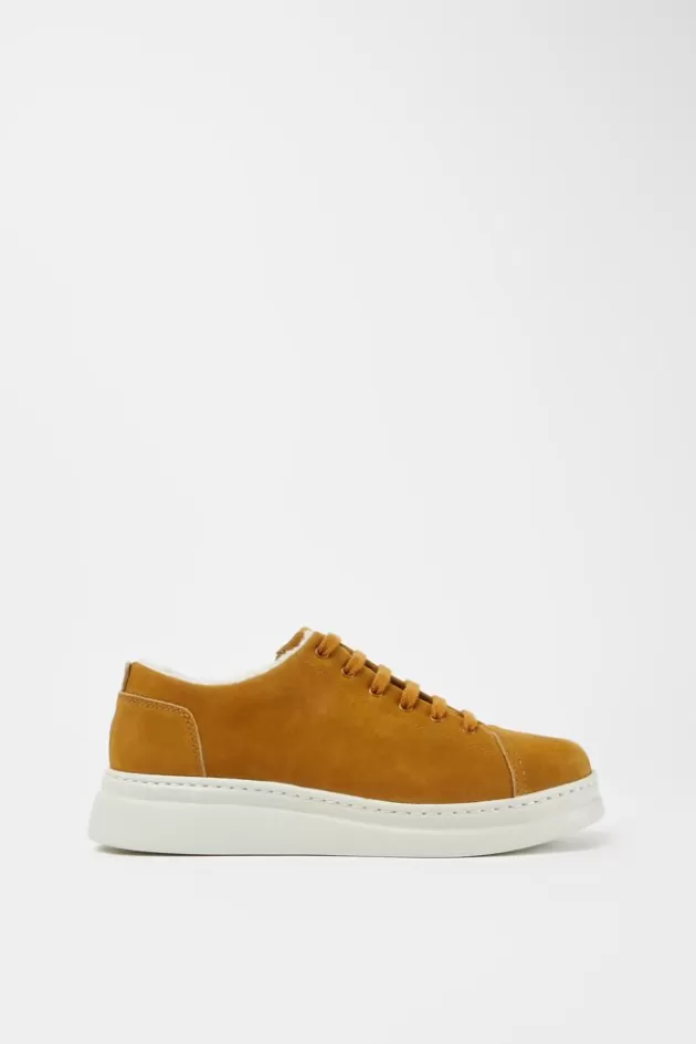 Online Camper Bruine Suede Sneakers