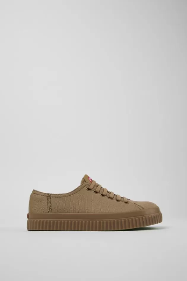 Outlet Camper Bruine Textiel Schoen Voor Dames