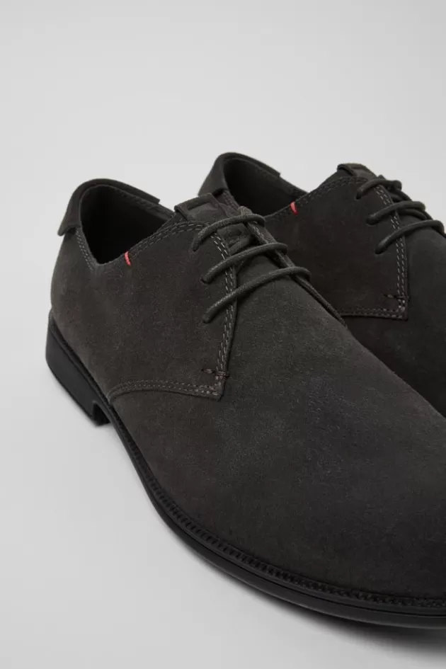 Flash Sale Camper Bruingrijze Nubuck Herenschoenen