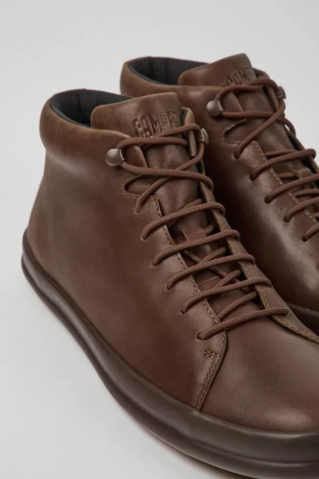 Flash Sale Camper Casual Bruine Enkelboot Voor Heren