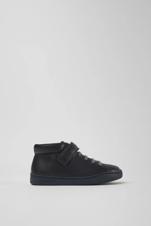 Cheap Camper Donkerblauwe Leren Sneakers