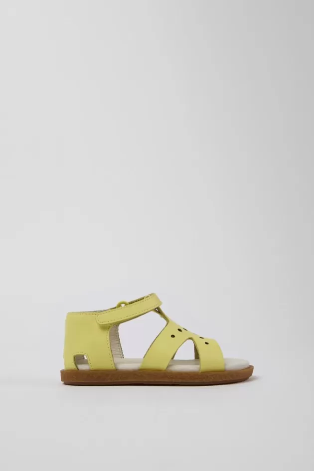 Flash Sale Camper Gele Leren Sandaal