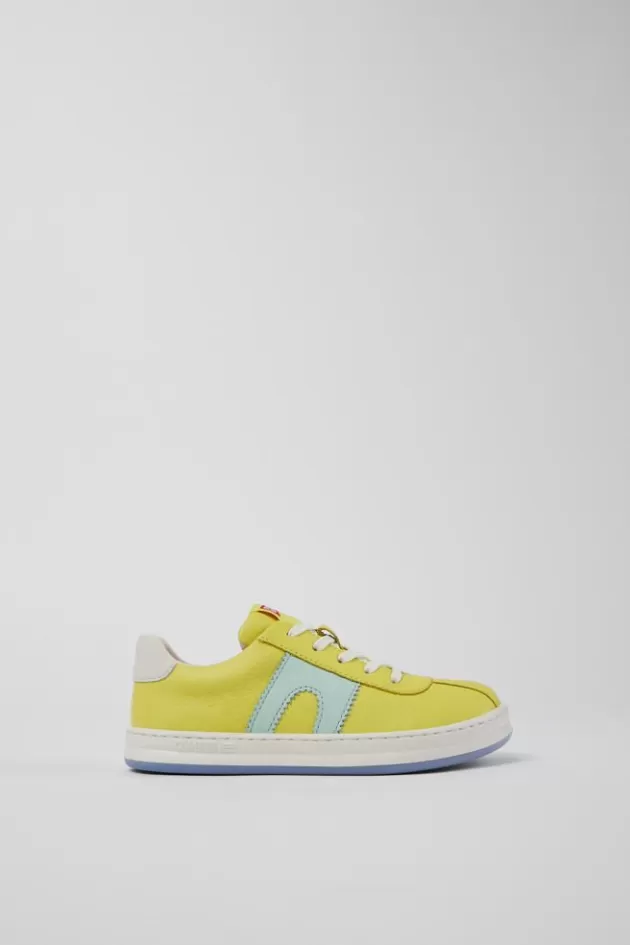 Clearance Camper Gele Leren Sneaker