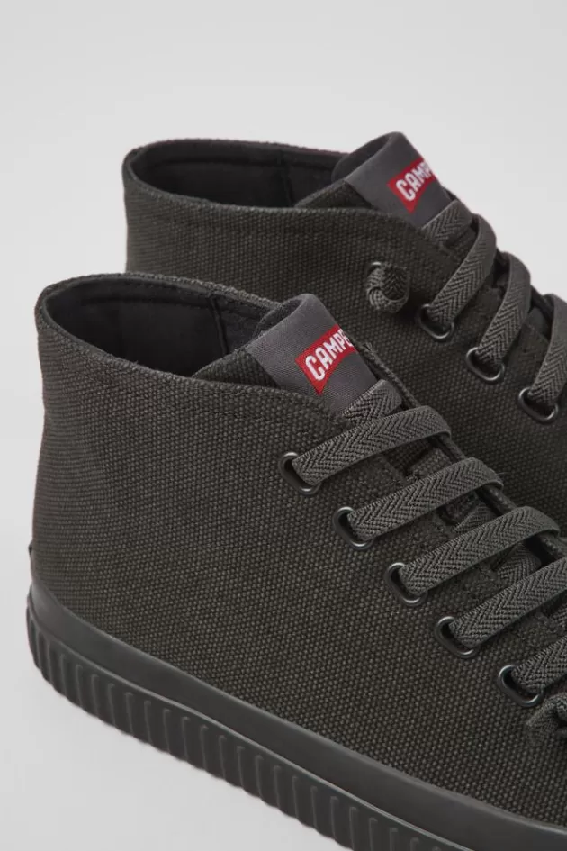 Best Sale Camper Grijze Damessneakers Van Gerecycled Katoen