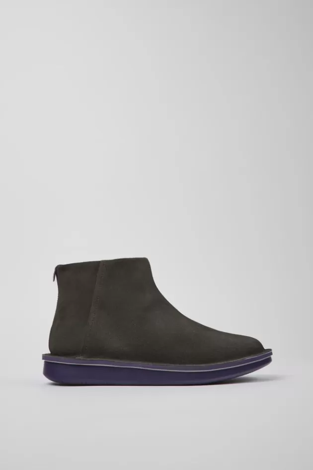 Sale Camper Grijze Enkellaarzen Voor Dames