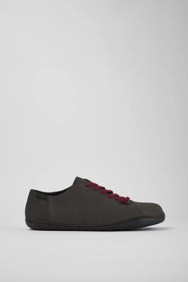 Cheap Camper Grijze Nubuck Herenschoenen