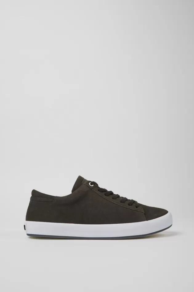 Cheap Camper Grijze Nubuck Herensneakers