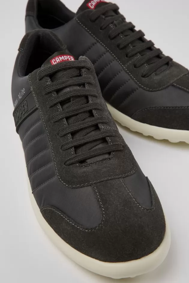Cheap Camper Grijze Oxford Sneaker Van Textiel/Nubuck Voor Heren