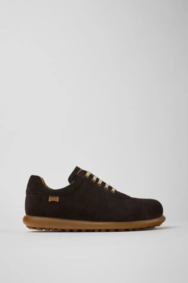 Cheap Camper Grijze Plantaardig Gelooid Nubuck Herenschoenen