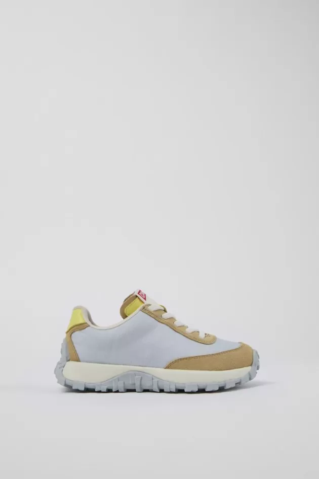Outlet Camper Grijze Sneaker Van Textiel/Nubuck