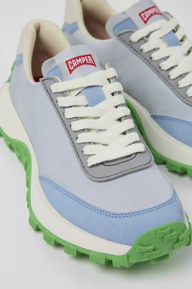 Cheap Camper Grijze Sneaker Van Textiel/Nubuck Voor Dames