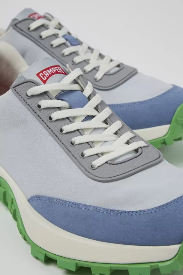 Discount Camper Grijze Sneaker Van Textiel/Nubuck Voor Heren