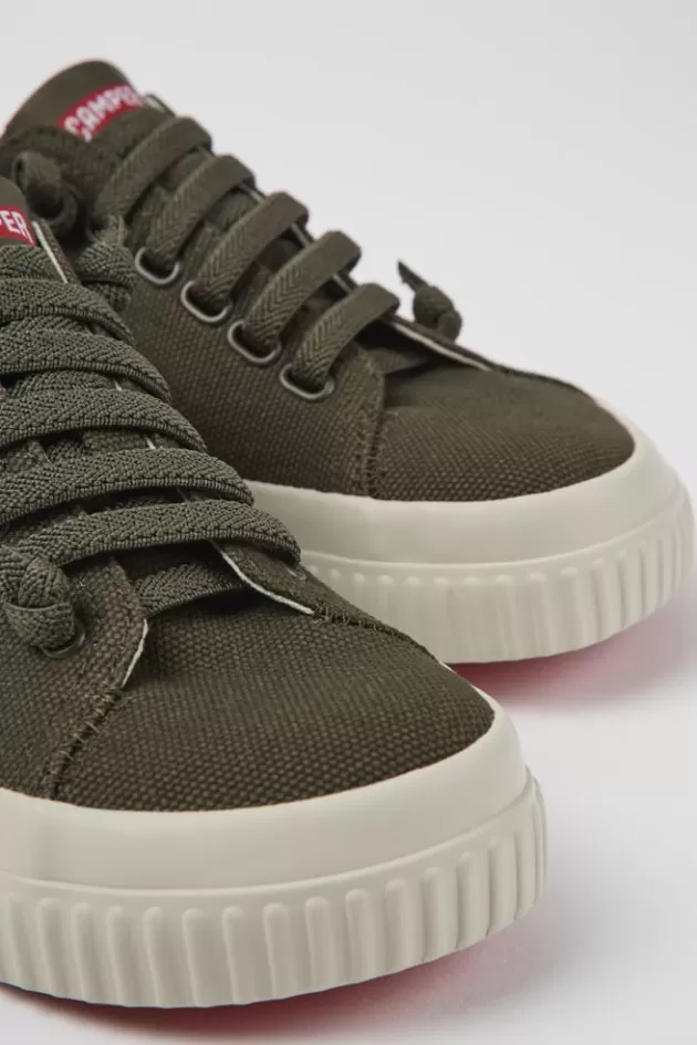 Cheap Camper Groene Damessneakers Van Gerecycled Katoen