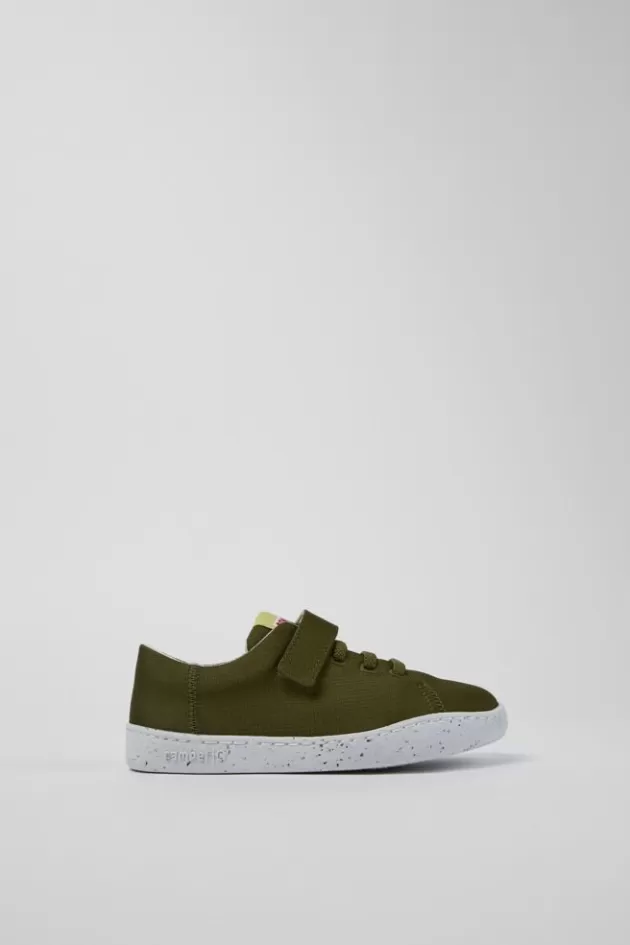Online Camper Groene Instapper Van Textiel