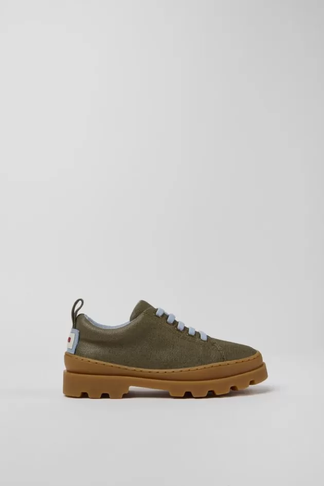 Best Sale Camper Groene Kinderschoenen Van Biologisch Katoen