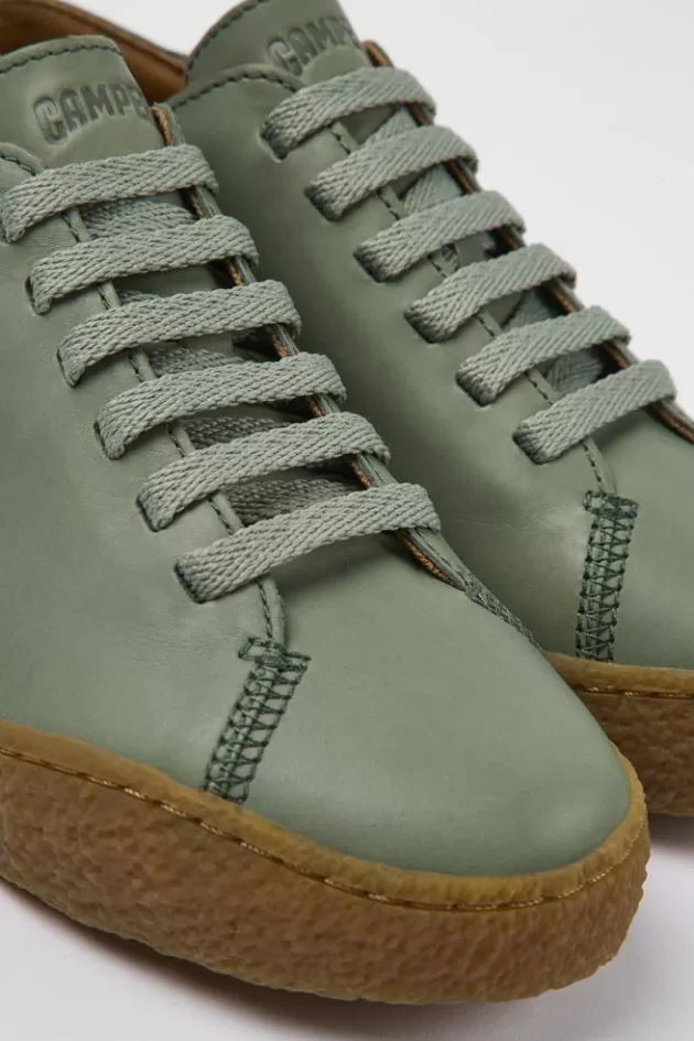 Sale Camper Groene Leren Damesschoenen