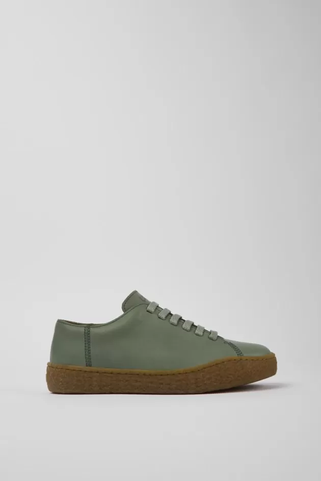 Sale Camper Groene Leren Damesschoenen