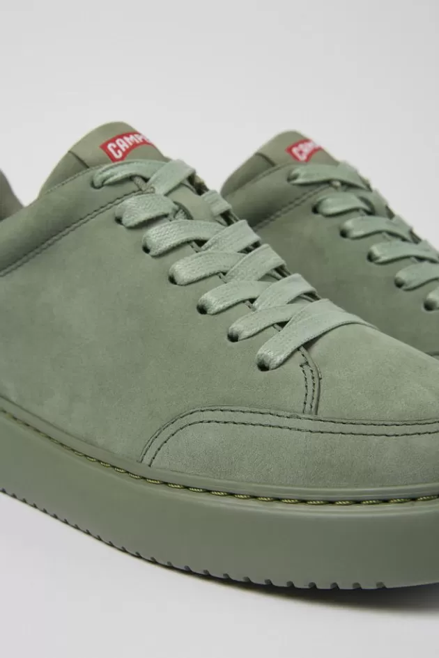Cheap Camper Groene Nubuck Herensneakers