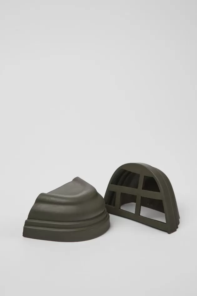 Online Camper Groene Rubberen Teencaps