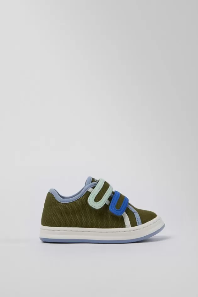 New Camper Groene Sneaker Van Textiel