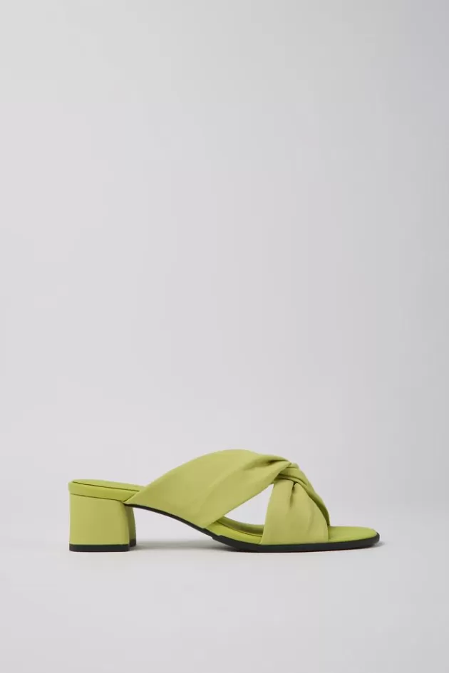 Hot Camper Groene Stoffen Damessandalen