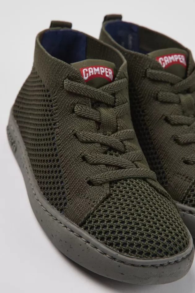 Cheap Camper Groene Stoffen Kinder-Enkelboots