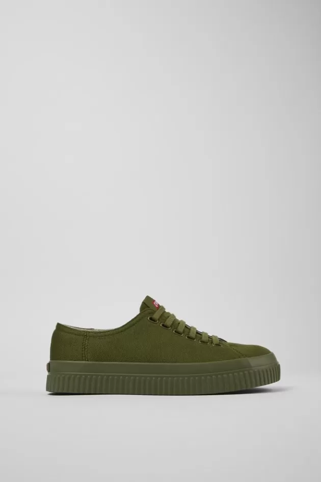 Shop Camper Groene Textiel Schoen Voor Dames