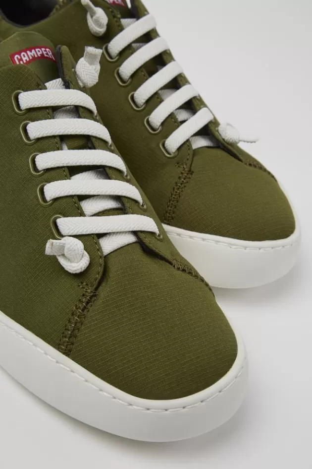 Fashion Camper Groene Textiel Sneaker Voor Heren