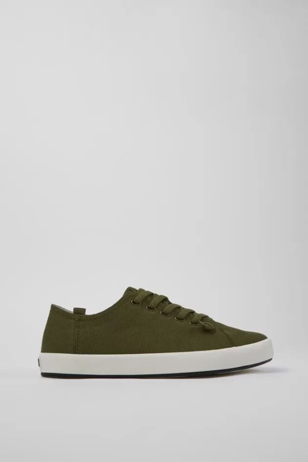 Store Camper Groene Textiel Sneaker Voor Heren